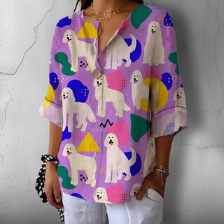 Foto 3 | Foto 3 | Camiseta Domirica De Manga Larga Con Cuello En V Y Estampado Floral Para Mujer - Venta Internacional.
