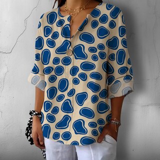 Foto 3 | Foto 3 | Camisas Informales De Lino De Manga 3/4 Para Mujer 2xl 2025 - Venta Internacional.