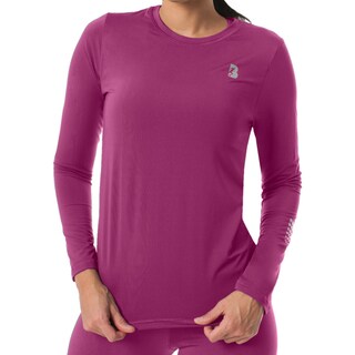 Foto 1 | Foto 1 | Playera Deportiva Manga Larga Dry-fit Black Secret Sport Fucsia para Mujer