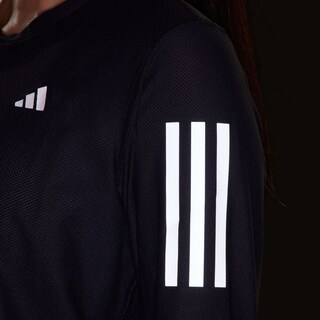 Foto 8 | Foto 8 | Playera Adidas Own The Run Manga Larga Negra para Mujer