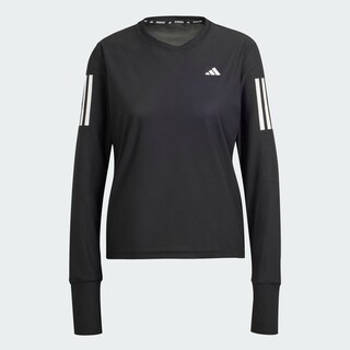 Foto 2 | Foto 2 | Playera Adidas Own The Run Manga Larga Negra para Mujer