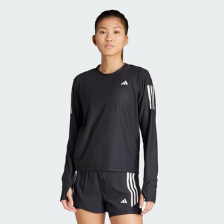 Foto 3 | Foto 3 | Playera Adidas Own The Run Manga Larga Negra para Mujer
