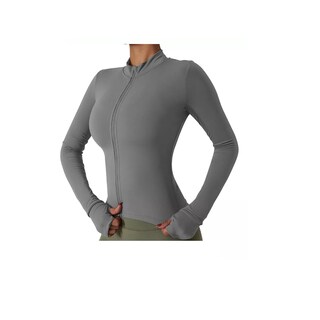 Foto 1 | Foto 1 | Playera Deportiva Blusa Licra Secado Rápido Gris S Eo Safe Imports Esi-16688 Gris