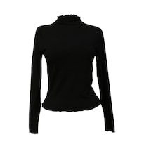 Playera Para Dama Color Negro Lsn