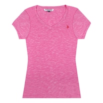 Playera para Dama Maga Corta U. S Polo Assn color Rosa