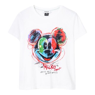 Foto 1 | Foto 1 | Playera Mickey Blanco Desigual