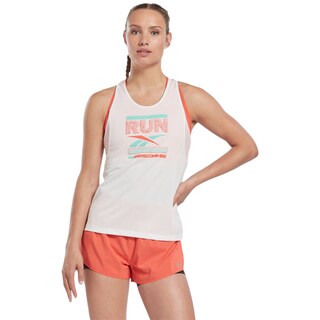 Foto 2 | Foto 2 | Playera Reebok Run Graphic Blanca Hm5123 para Mujer