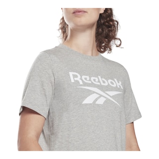 Foto 4 | Foto 4 | Playera para Mujer Reebok Ri Bl Tee Gris