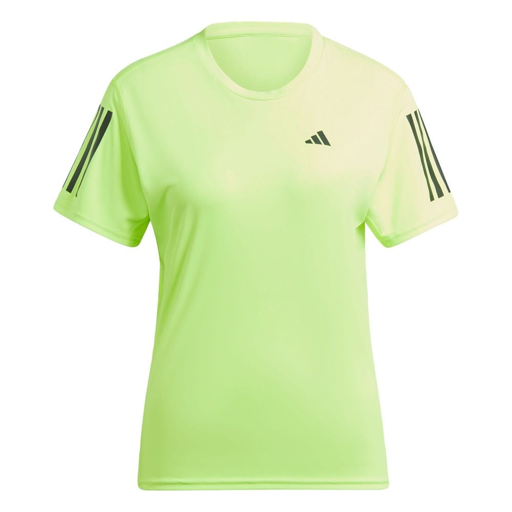 Playera Adidas Own The Run Verde para Mujer
