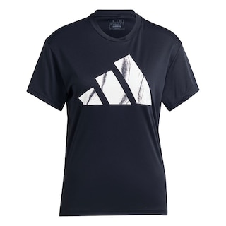 Foto 1 | Foto 1 | Playera Adidas Run It Brand Love Negra para Mujer