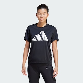 Foto 3 | Foto 3 | Playera Adidas Run It Brand Love Negra para Mujer