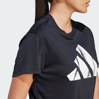 Foto 7 | Foto 7 | Playera Adidas Run It Brand Love Negra para Mujer