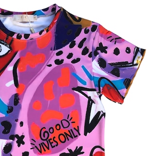 Foto 7 | Foto 7 | Playera Good Vives Only Lc para Mujer