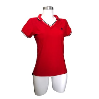 Foto 6 | Foto 6 | Playera Polo Rock Hampton Polo Roja para Mujer