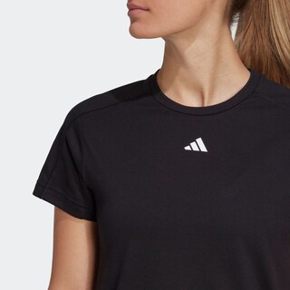 Foto 7 | Foto 7 | Playera Aeroready Train Essentials Minimal Branding Cuello Redondo Adidas Negro Mujer
