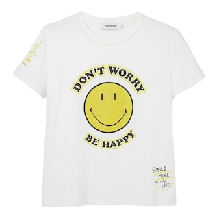 Foto 1 | Foto 1 | Playera Smiley Originals Strass Desigual