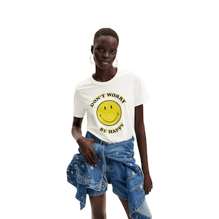 Foto 2 | Foto 2 | Playera Smiley Originals Strass Desigual