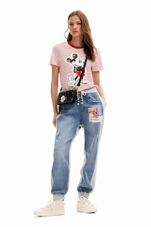 Foto 7 | Foto 7 | Playera Rayas Mickey Mouse Desigual