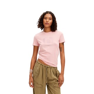 Foto 5 | Foto 5 | Playera Imagotipo Strass Rosa Desigual