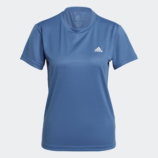 Foto 2 | Foto 2 | Playera Aeroready Designed 2 Move Sport Adidas Azul para Mujer