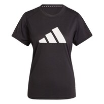 Playera De Entrenamiento Train Essentials Big Performance Logo Adidas Negro Mujer