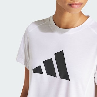 Foto 6 | Foto 6 | Playera De Entrenamiento Train Essentials Big Performance Logo Adidas Blanco Mujer
