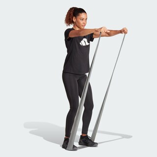 Foto 5 | Foto 5 | Playera De Entrenamiento Train Essentials Big Performance Logo Adidas Negro Mujer