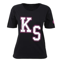 Playera K-swiss Wts-13 Para Mujer Color Negro