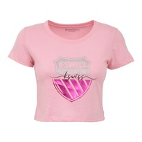 Playera K-swiss Wts-11 Para Mujer Color Rosa