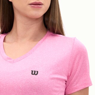 Foto 4 | Foto 4 | Playera Wilson Cuello V Jaspeada Para Mujer