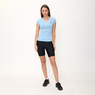 Foto 5 | Foto 5 | Playera Wilson Cuello V Jaspeada Para Mujer