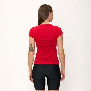 Foto 4 | Foto 4 | Playera Wilson Polyspun Cuello V Lisa Para Mujer