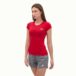 Foto 2 | Foto 2 | Playera Wilson Polyspun Cuello Redondo Lisa Para Mujer