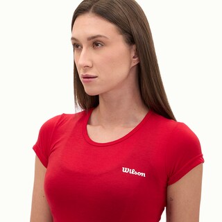 Foto 3 | Foto 3 | Playera Wilson Polyspun Cuello Redondo Lisa Para Mujer
