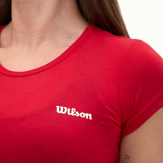 Foto 4 | Foto 4 | Playera Wilson Polyspun Cuello Redondo Lisa Para Mujer