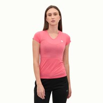 Playera Wilson Polyspun Cuello V Lisa Para Mujer
