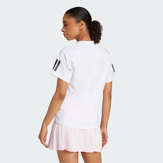 Foto 4 | Foto 4 | Club Tee Adidas Blanco Mujer
