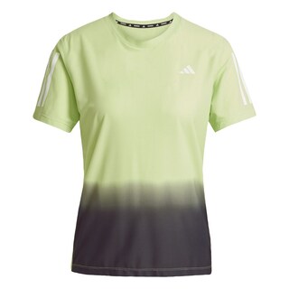 Foto 1 | Foto 1 | Playera Own The Run Climacool Colorblock Adidas Verde Mujer