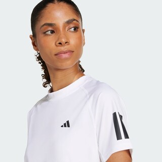 Foto 8 | Foto 8 | Club Tee Adidas Blanco Mujer