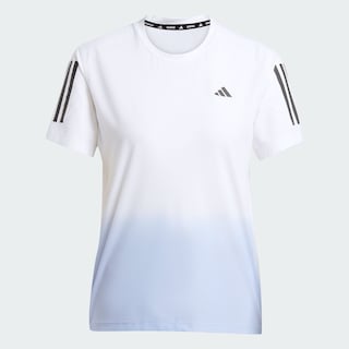 Foto 3 | Foto 3 | Playera Own The Run Climacool Colorblock Adidas Blanco Mujer
