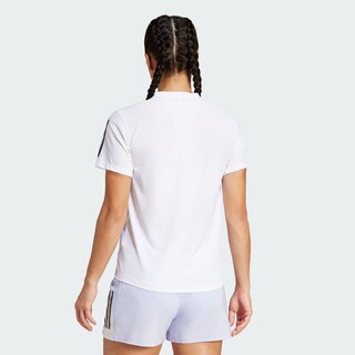 Foto 4 | Foto 4 | Playera Own The Run Climacool Colorblock Adidas Blanco Mujer