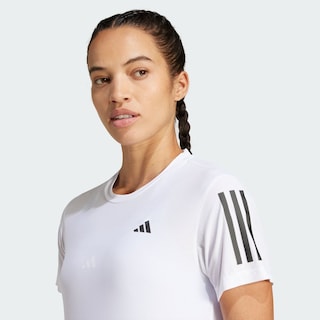 Foto 7 | Foto 7 | Playera Own The Run Climacool Colorblock Adidas Blanco Mujer