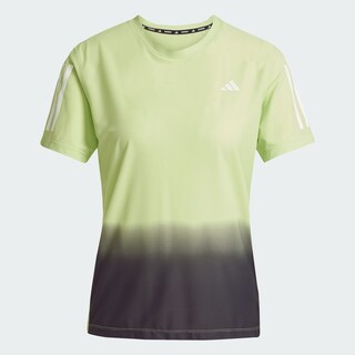 Foto 3 | Foto 3 | Playera Own The Run Climacool Colorblock Adidas Verde Mujer
