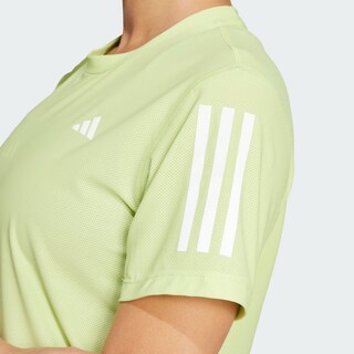 Foto 7 | Foto 7 | Playera Own The Run Climacool Colorblock Adidas Verde Mujer