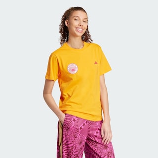 Foto 5 | Foto 5 | Farm Gfx Tee Adidas Naranja Mujer