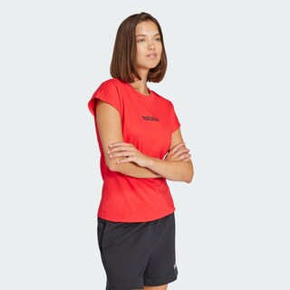 Foto 5 | Foto 5 | Playera Essentials Linear Algodón Adidas Rojo Mujer