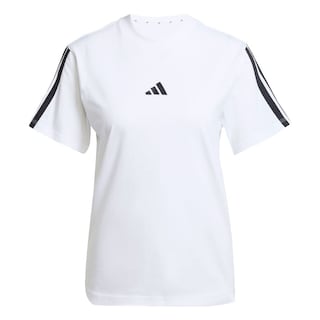 Foto 1 | Foto 1 | Playera Essentials 3 Franjas Algodón Adidas Blanco Mujer