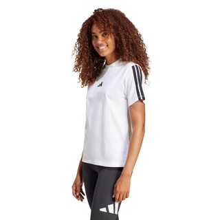 Foto 2 | Foto 2 | Playera Essentials 3 Franjas Algodón Adidas Blanco Mujer