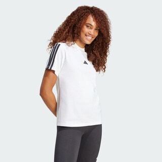 Foto 5 | Foto 5 | Playera Essentials 3 Franjas Algodón Adidas Blanco Mujer