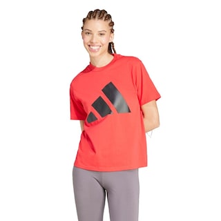 Foto 2 | Foto 2 | W Bl Sj T Adidas Rojo Mujer